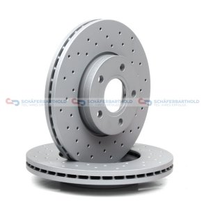 BremseskiveSport foraksel|Ø-278mm ZIMMERMANN