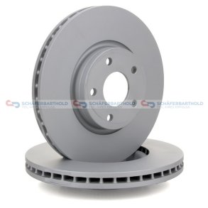 Bremseskive foraksel|Ø-300mm ZIMMERMANN