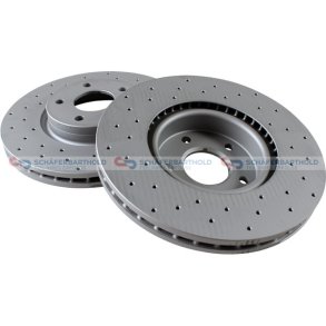 BremseskiveSport foraksel|Ø-300mm ZIMMERMANN