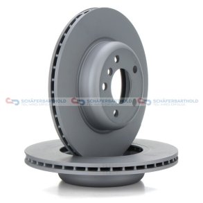 Bremseskive foraksel|Ø-330mm ZIMMERMANN