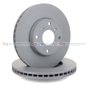 Bremseskive foraksel|Ø-282mm ZIMMERMANN