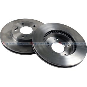 Bremseskive foraksel|Ø-282mm ZIMMERMANN