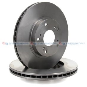 Bremseskive foraksel|Ø-282mm ZIMMERMANN