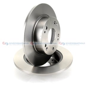 Bremseskive Bagaksel|Ø-260mm ZIMMERMANN