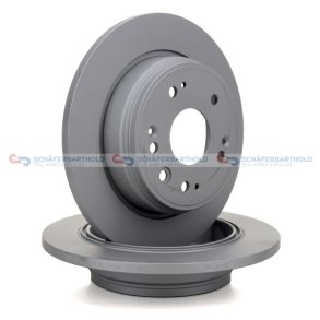 Bremseskive Bagaksel|Ø-282mm ZIMMERMANN