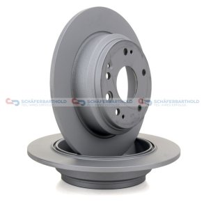 Bremseskive Bagaksel|Ø-282mm ZIMMERMANN