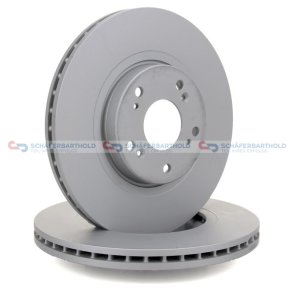 Bremseskive foraksel|Ø-296mm ZIMMERMANN