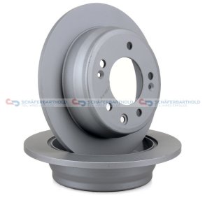 Bremseskive Bagaksel|Ø-262mm ZIMMERMANN