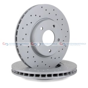 BremseskiveSport foraksel|Ø-305mm ZIMMERMANN