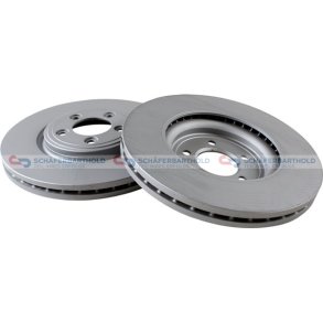 Bremseskive foraksel|Ø-326mm ZIMMERMANN