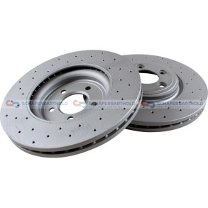 BremseskiveSport foraksel|Ø-326mm ZIMMERMANN