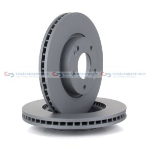 Bremseskive foraksel|Ø-280mm ZIMMERMANN