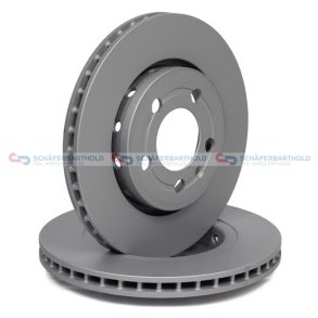 Bremseskive Bagaksel|Ø-256mm ZIMMERMANN