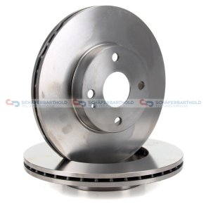 Bremseskive foraksel|Ø-255mm ZIMMERMANN