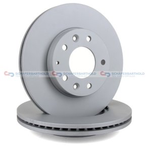 Bremseskive foraksel|Ø-274mm ZIMMERMANN