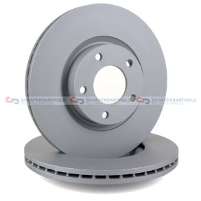 Bremseskive foraksel|Ø-300mm ZIMMERMANN