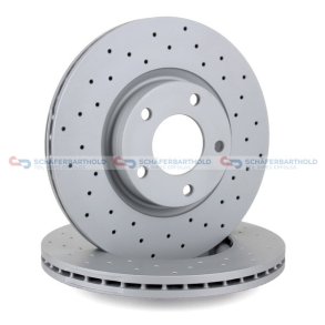 BremseskiveSport foraksel|Ø-300mm ZIMMERMANN