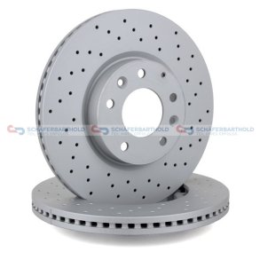 BremseskiveSport foraksel|Ø-299mm ZIMMERMANN