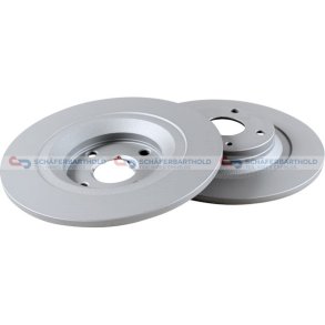 Bremseskive Bagaksel|Ø-276mm ZIMMERMANN
