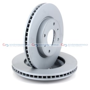 Bremseskive foraksel|Ø-276mm ZIMMERMANN