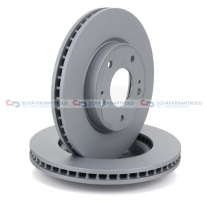 Bremseskive foraksel|Ø-276mm ZIMMERMANN