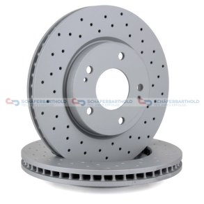 BremseskiveSport foraksel|Ø-276mm ZIMMERMANN