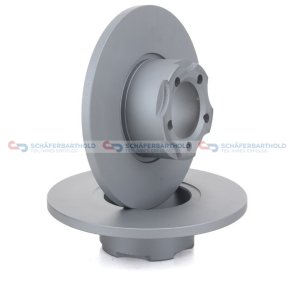 Bremseskive foraksel|Ø-253mm ZIMMERMANN