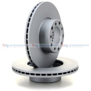 Bremseskive foraksel|Ø-278mm ZIMMERMANN