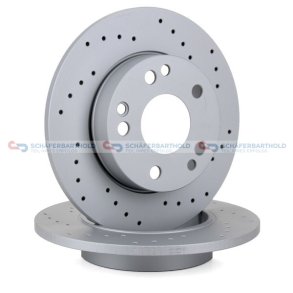 BremseskiveSport foraksel|Ø-262mm ZIMMERMANN