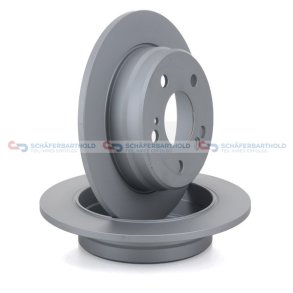 Bremseskive Bagaksel|Ø-258mm ZIMMERMANN