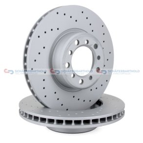 BremseskiveSport foraksel|Ø-300mm ZIMMERMANN