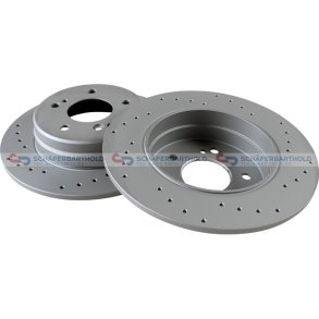 BremseskiveSport Bagaksel|Ø-278mm ZIMMERMANN