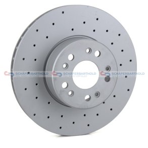 BremseskiveSport foraksel|Ø-320mm ZIMMERMANN