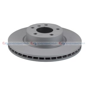 Bremseskive foraksel|Ø-328mm ZIMMERMANN