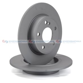 Bremseskive Bagaksel|Ø-276mm ZIMMERMANN