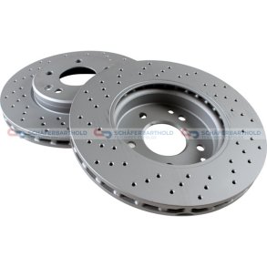 BremseskiveSport foraksel|Ø-288mm ZIMMERMANN