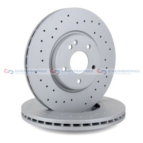 BremseskiveSport foraksel|Ø-316mm ZIMMERMANN