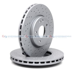 BremseskiveSport foraksel|Ø-300mm ZIMMERMANN