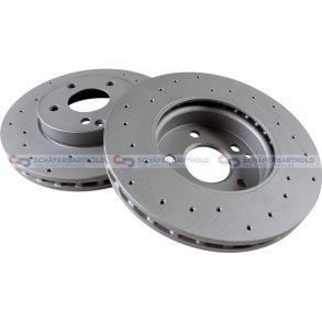 BremseskiveSport foraksel|Ø-295mm ZIMMERMANN