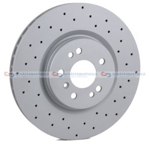 BremseskiveSport foraksel|Ø-330mm ZIMMERMANN