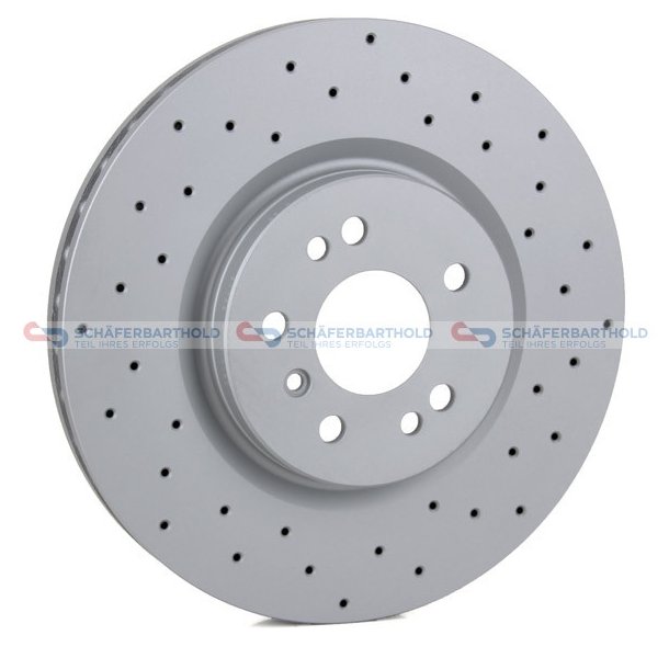 BremseskiveSport foraksel|-330mm ZIMMERMANN