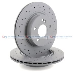 BremseskiveSport Bagaksel|Ø-300mm ZIMMERMANN