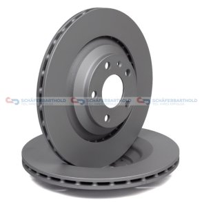 Bremseskive Bagaksel|Ø-330mm ZIMMERMANN