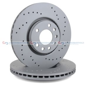 BremseskiveSport foraksel|Ø-308mm ZIMMERMANN