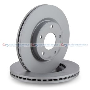 Bremseskive foraksel|Ø-280mm ZIMMERMANN