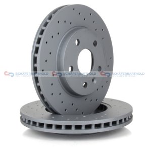 BremseskiveSport foraksel|Ø-296mm ZIMMERMANN