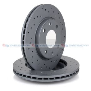 BremseskiveSport foraksel|Ø-247mm ZIMMERMANN