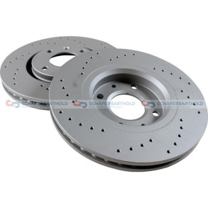 BremseskiveSport foraksel|Ø-283mm ZIMMERMANN