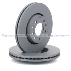 Bremseskive foraksel|Ø-280mm ZIMMERMANN