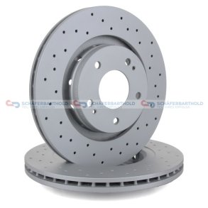 BremseskiveSport foraksel|Ø-294mm ZIMMERMANN